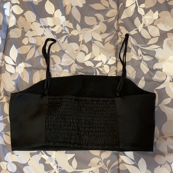 Zara black crop top - Picture 2 of 2